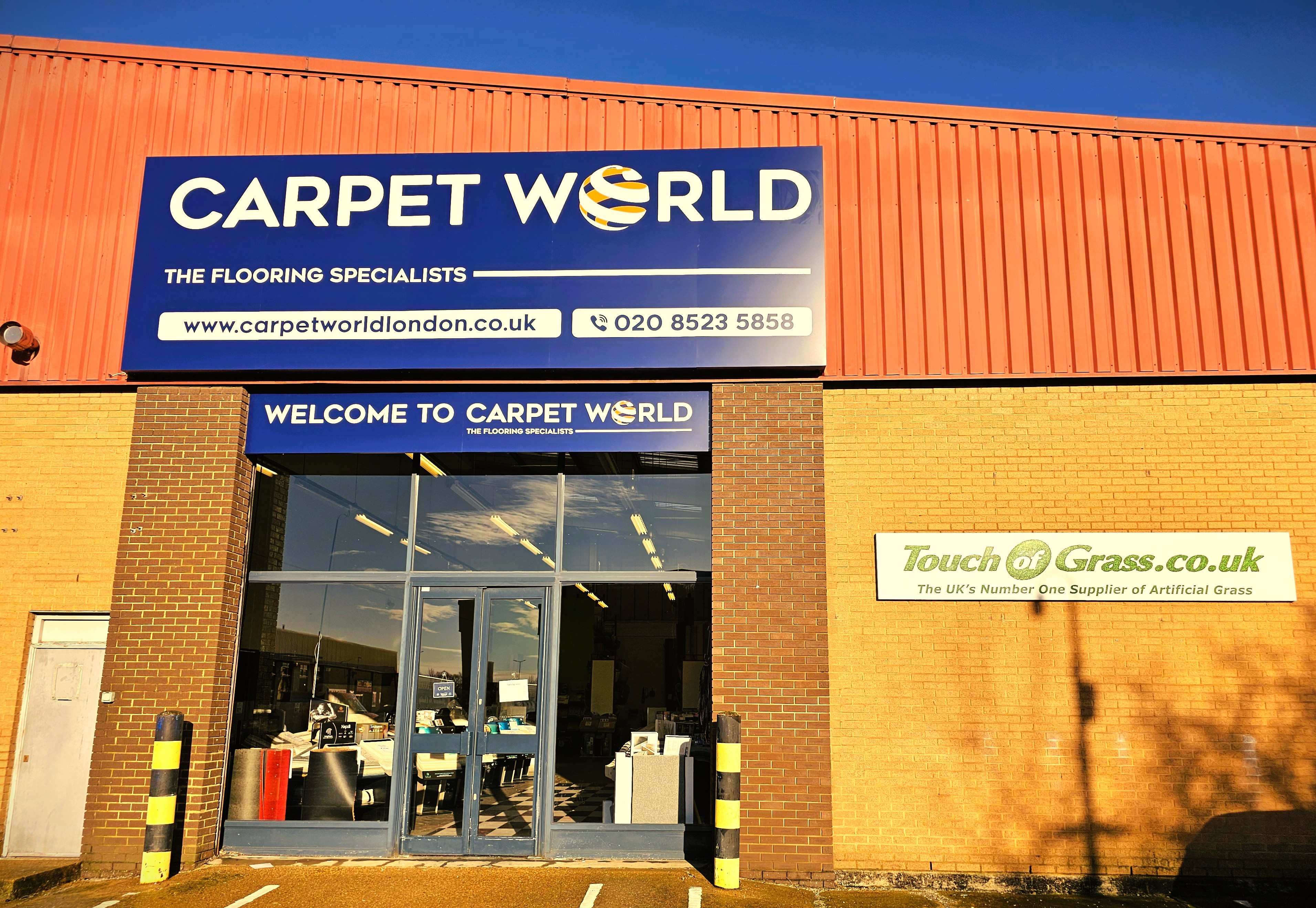 Carpet World London family team in Chingford showroom