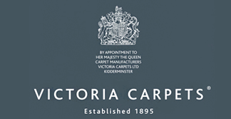 Victoria Carpets logo – trusted carpet supplier at Carpet World London